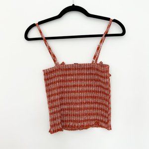 Forever 21 Woven Ruched Top